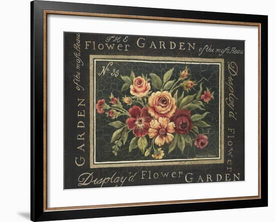 Flower Garden No. 35-Kimberly Poloson-Framed Art Print