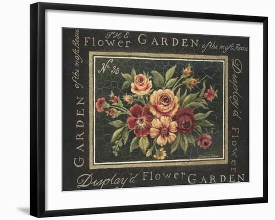 Flower Garden No. 35-Kimberly Poloson-Framed Art Print