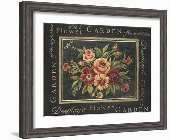 Flower Garden No. 35-Kimberly Poloson-Framed Art Print