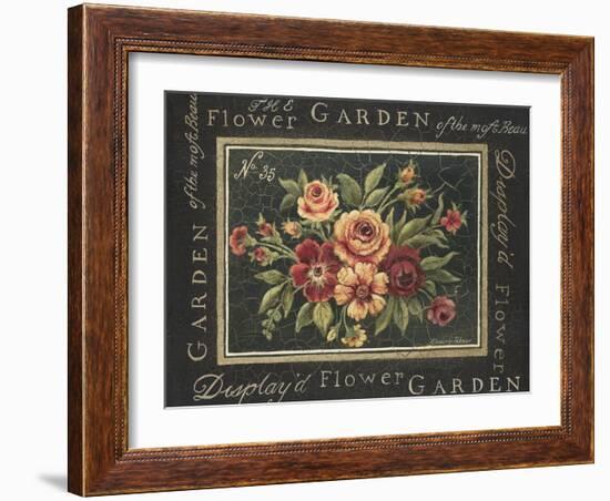 Flower Garden No. 35-Kimberly Poloson-Framed Art Print