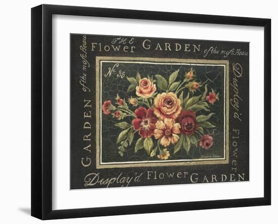 Flower Garden No. 35-Kimberly Poloson-Framed Art Print