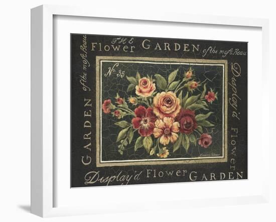 Flower Garden No. 35-Kimberly Poloson-Framed Art Print