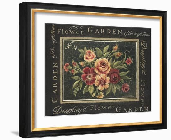 Flower Garden No. 35-Kimberly Poloson-Framed Art Print