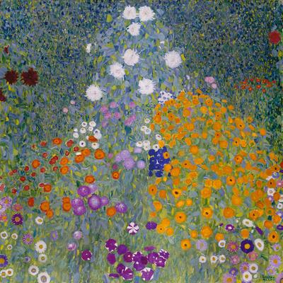 'Flower Garden' Giclee Print - Gustav Klimt | Art.com