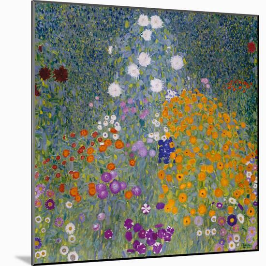 Flower Garden-Gustav Klimt-Mounted Giclee Print