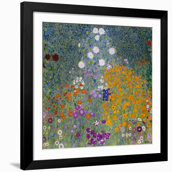 Flower Garden-Gustav Klimt-Framed Photographic Print