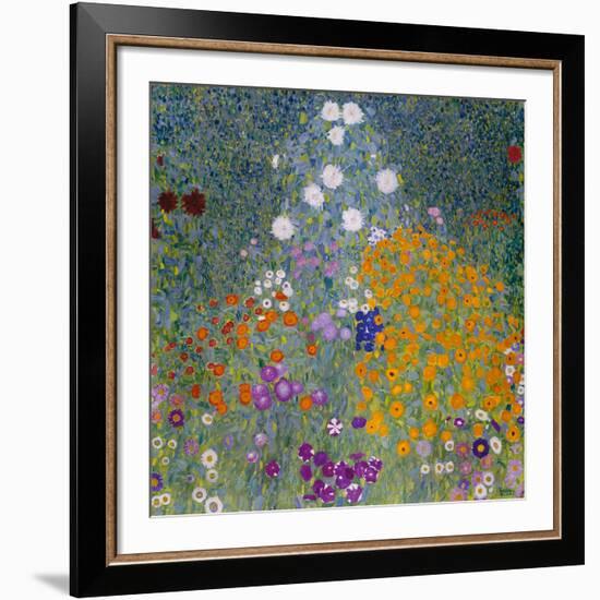 Flower Garden-Gustav Klimt-Framed Photographic Print