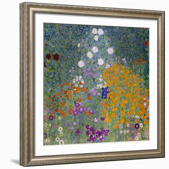 Flower Garden-Gustav Klimt-Framed Photographic Print