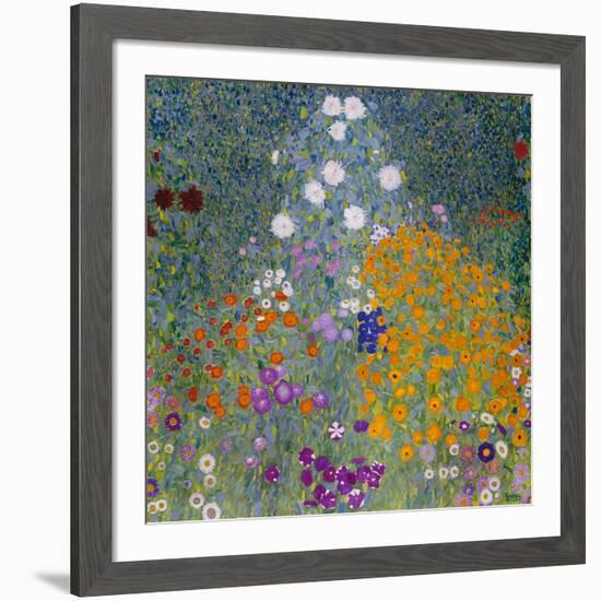 Flower Garden-Gustav Klimt-Framed Photographic Print