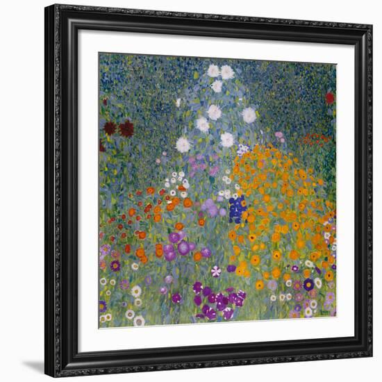 Flower Garden-Gustav Klimt-Framed Photographic Print