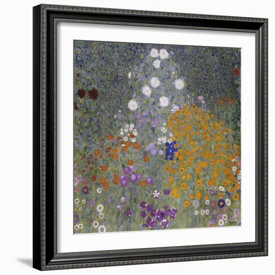 Flower Garden-Gustav Klimt-Framed Giclee Print