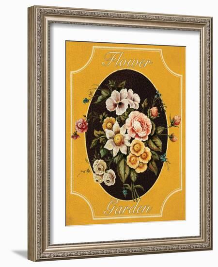 Flower Garden-Catherine Jones-Framed Art Print