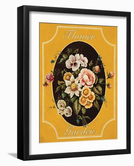 Flower Garden-Catherine Jones-Framed Art Print