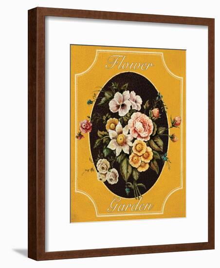 Flower Garden-Catherine Jones-Framed Art Print