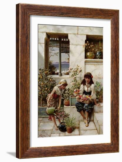 Flower Girls-William Stephen Coleman-Framed Giclee Print