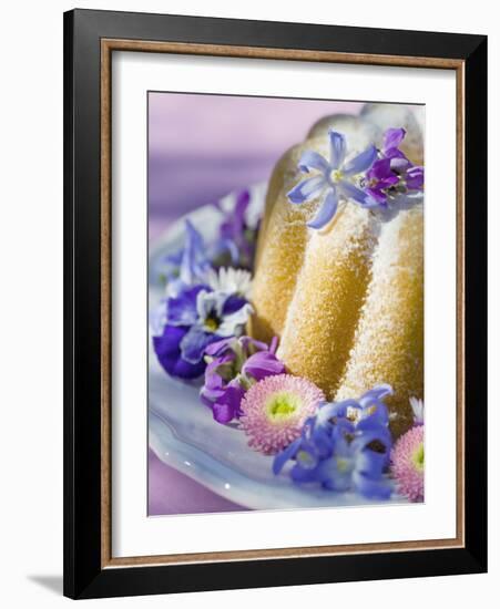 Flower Gugelhupf, Close-Up-C. Nidhoff-Lang-Framed Photographic Print