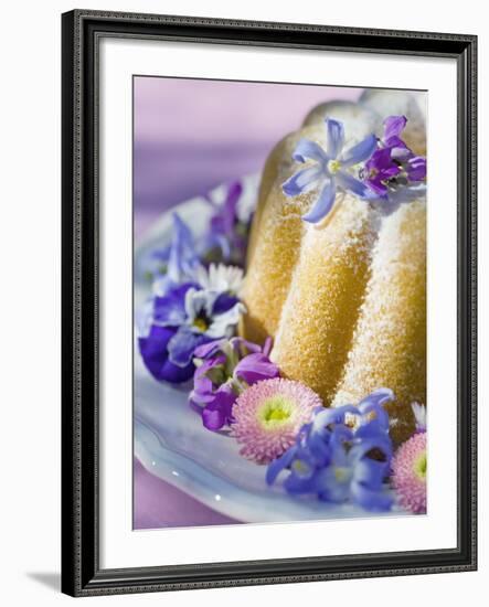 Flower Gugelhupf, Close-Up-C. Nidhoff-Lang-Framed Photographic Print