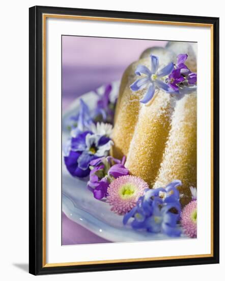 Flower Gugelhupf, Close-Up-C. Nidhoff-Lang-Framed Photographic Print