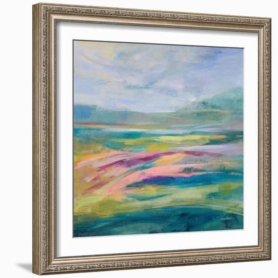 Flower Hill I-Silvia Vassileva-Framed Art Print