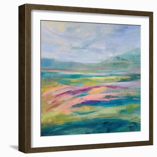 Flower Hill I-Silvia Vassileva-Framed Art Print