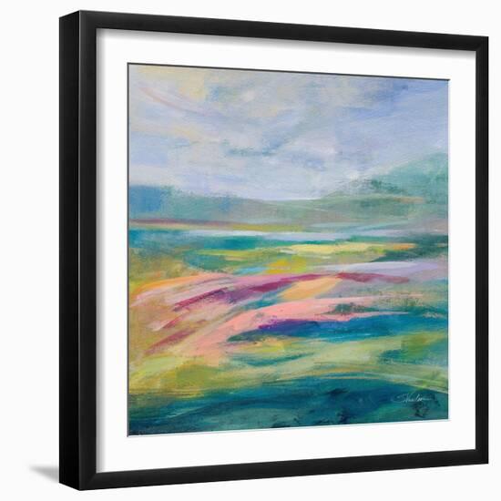 Flower Hill I-Silvia Vassileva-Framed Art Print