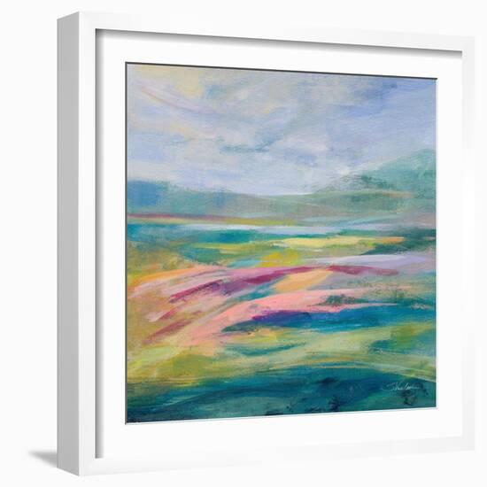 Flower Hill I-Silvia Vassileva-Framed Art Print