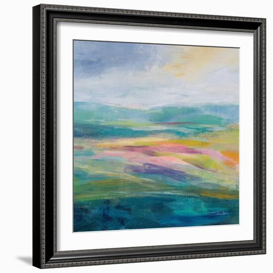 Flower Hill II-Silvia Vassileva-Framed Art Print