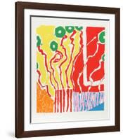 Flower III-Knox Martin-Framed Serigraph