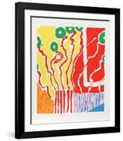 Flower III-Knox Martin-Framed Serigraph