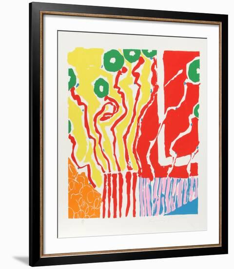 Flower III-Knox Martin-Framed Serigraph