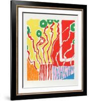 Flower III-Knox Martin-Framed Serigraph