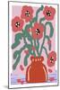Flower Impression-Treechild-Mounted Giclee Print