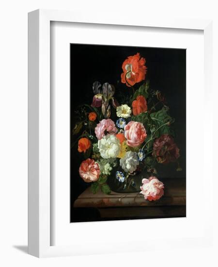 Flower in a Glass Vase-Rachel Ruysch-Framed Giclee Print