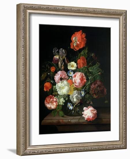 Flower in a Glass Vase-Rachel Ruysch-Framed Giclee Print