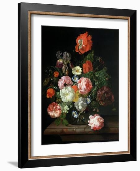 Flower in a Glass Vase-Rachel Ruysch-Framed Giclee Print