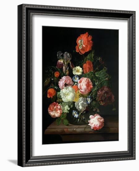 Flower in a Glass Vase-Rachel Ruysch-Framed Giclee Print