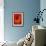 Flower in Red-Johan Lilja-Framed Giclee Print displayed on a wall