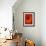 Flower in Red-Johan Lilja-Framed Giclee Print displayed on a wall