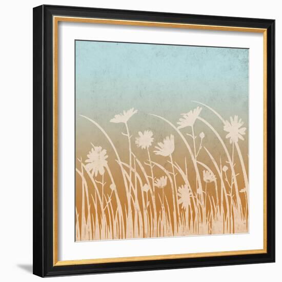 Flower In The Midst-Alonza Saunders-Framed Art Print