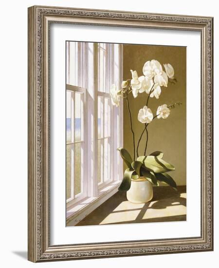 Flower In Window-Zhen-Huan Lu-Framed Giclee Print