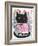 Flower Kitty-Melissa Averinos-Framed Art Print