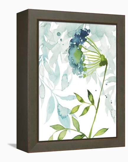 Flower & Leaf Layers I-Grace Popp-Framed Stretched Canvas