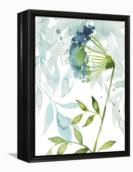 Flower & Leaf Layers I-Grace Popp-Framed Stretched Canvas