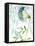 Flower & Leaf Layers I-Grace Popp-Framed Stretched Canvas