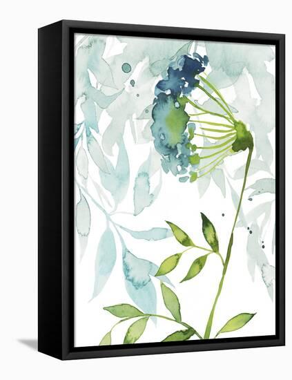 Flower & Leaf Layers I-Grace Popp-Framed Stretched Canvas