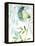 Flower & Leaf Layers I-Grace Popp-Framed Stretched Canvas