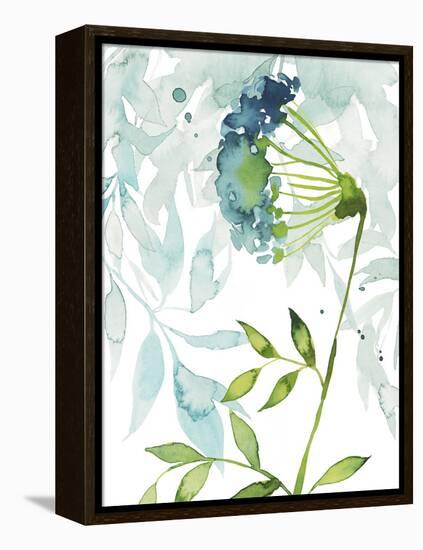 Flower & Leaf Layers I-Grace Popp-Framed Stretched Canvas