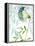 Flower & Leaf Layers I-Grace Popp-Framed Stretched Canvas