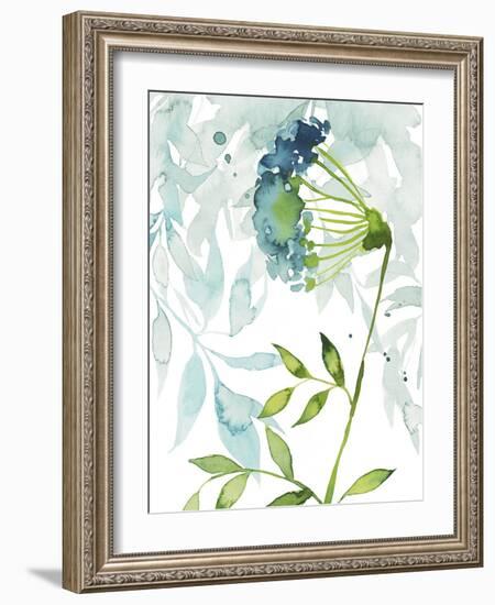 Flower & Leaf Layers I-Grace Popp-Framed Art Print