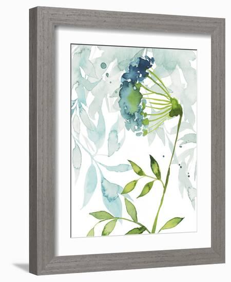 Flower & Leaf Layers I-Grace Popp-Framed Art Print